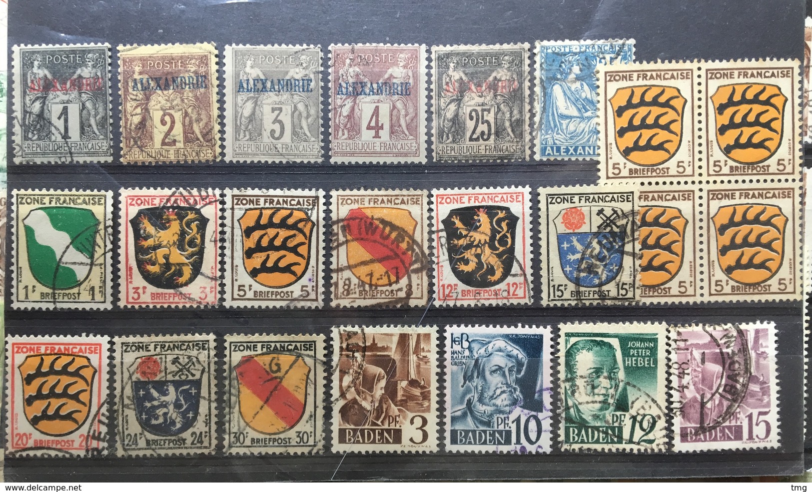 Colonies Françaises (°) AEF AOF Alexandrie Allemagne Cameroun Madagascar Martinique Syrie (Plus De 360 Diff) – Lot1 - Collections