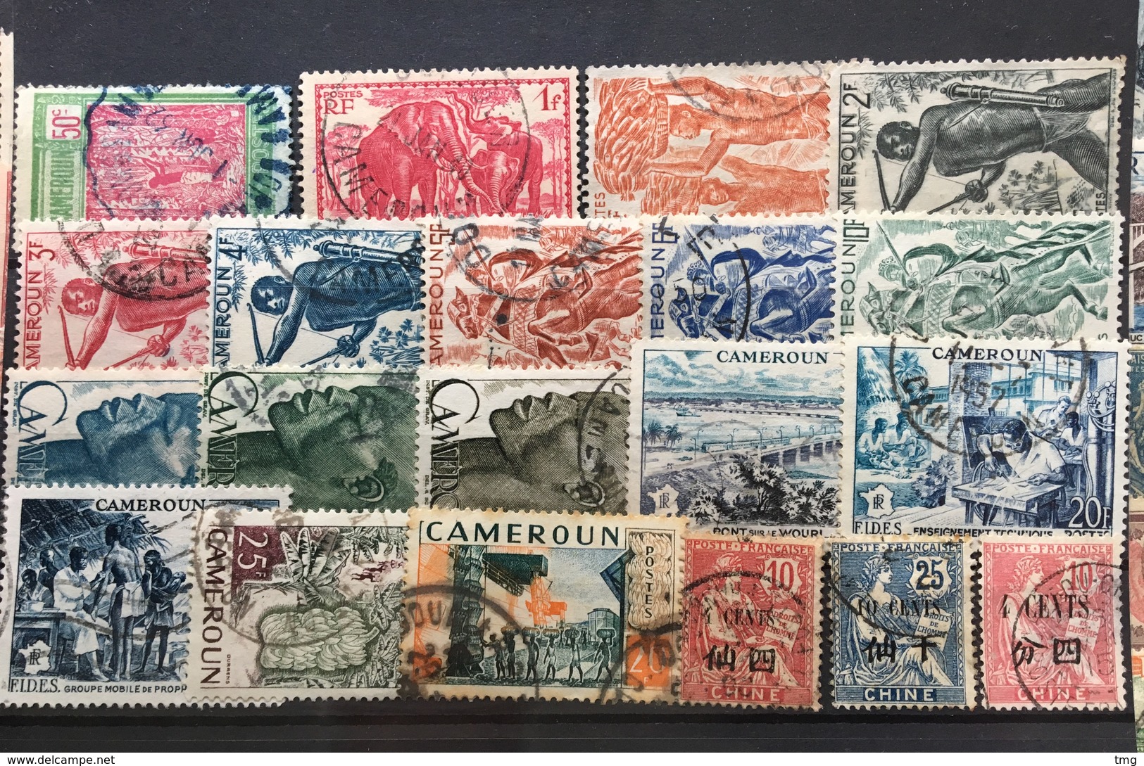 Colonies françaises (°) AEF AOF Alexandrie Allemagne Cameroun Madagascar Martinique Syrie (Plus de 360 diff) – Lot1