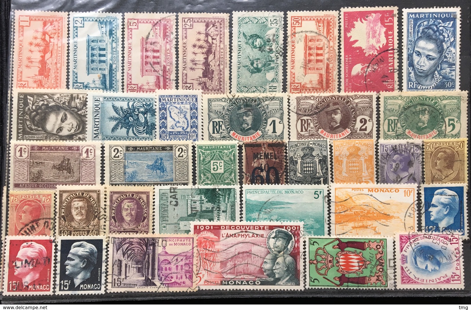 Colonies françaises (°) AEF AOF Alexandrie Allemagne Cameroun Madagascar Martinique Syrie (Plus de 360 diff) – Lot1