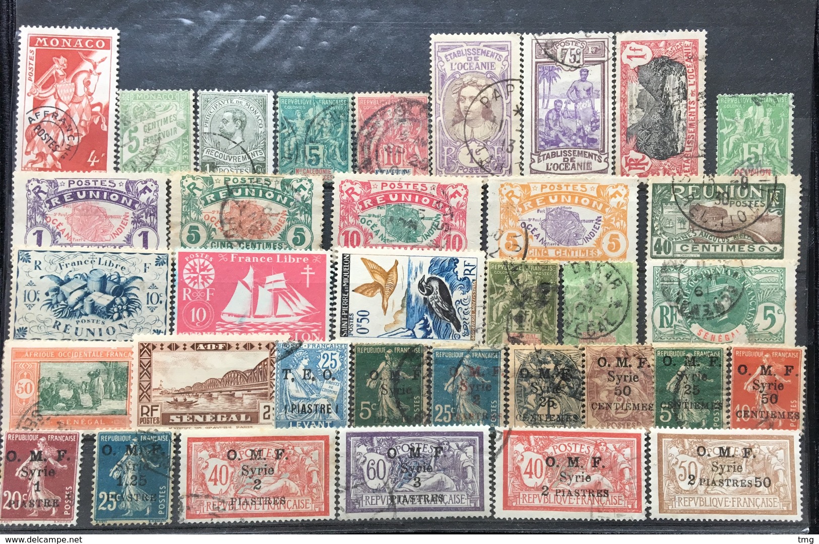 Colonies françaises (°) AEF AOF Alexandrie Allemagne Cameroun Madagascar Martinique Syrie (Plus de 360 diff) – Lot1