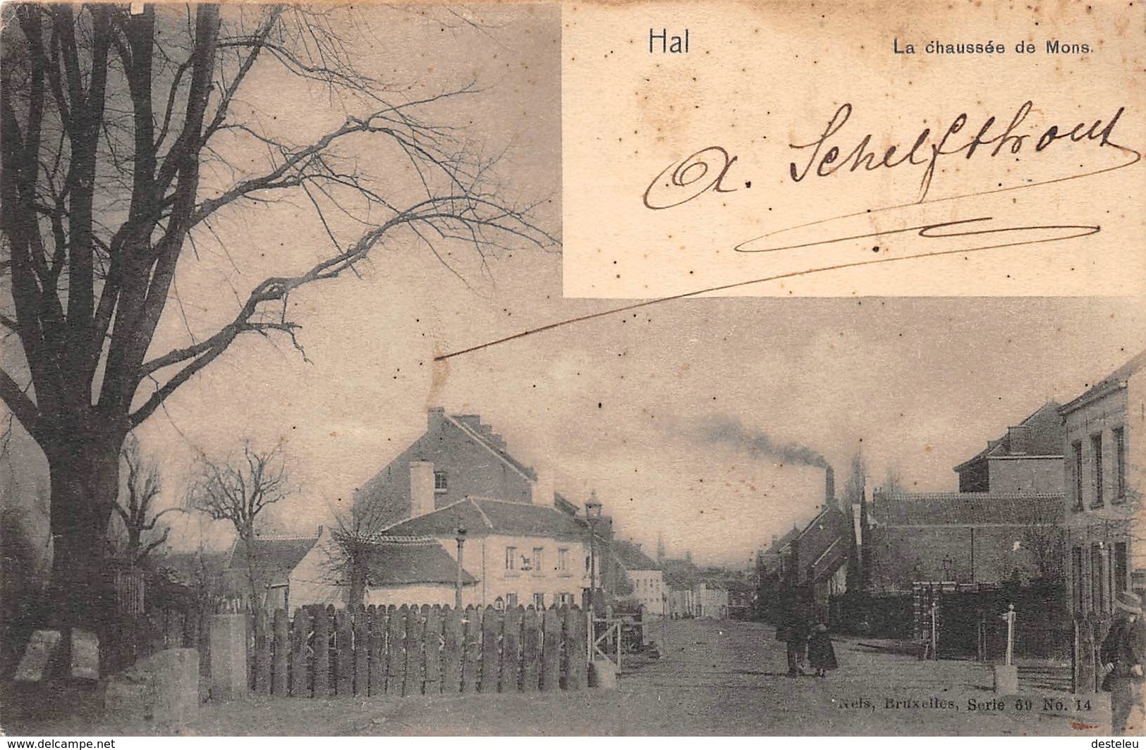 La Chaussée De Mons Hal Halle - Halle