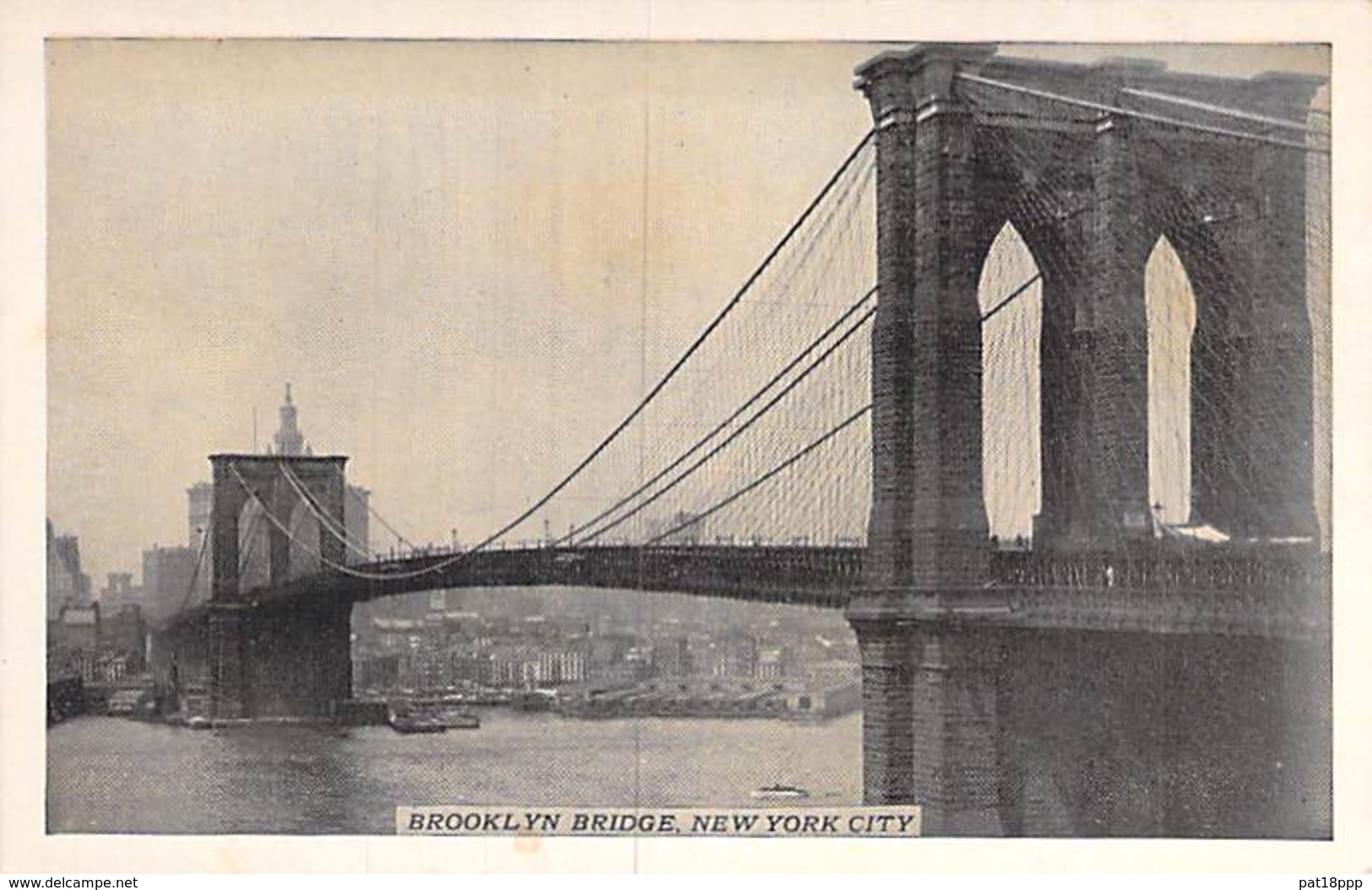 ** Lot of/de 6 postcards ** USA Etats-Unis ( NY ) NEW YORK CITY & Manhattan : Different postcards - CPSM PF 1930's