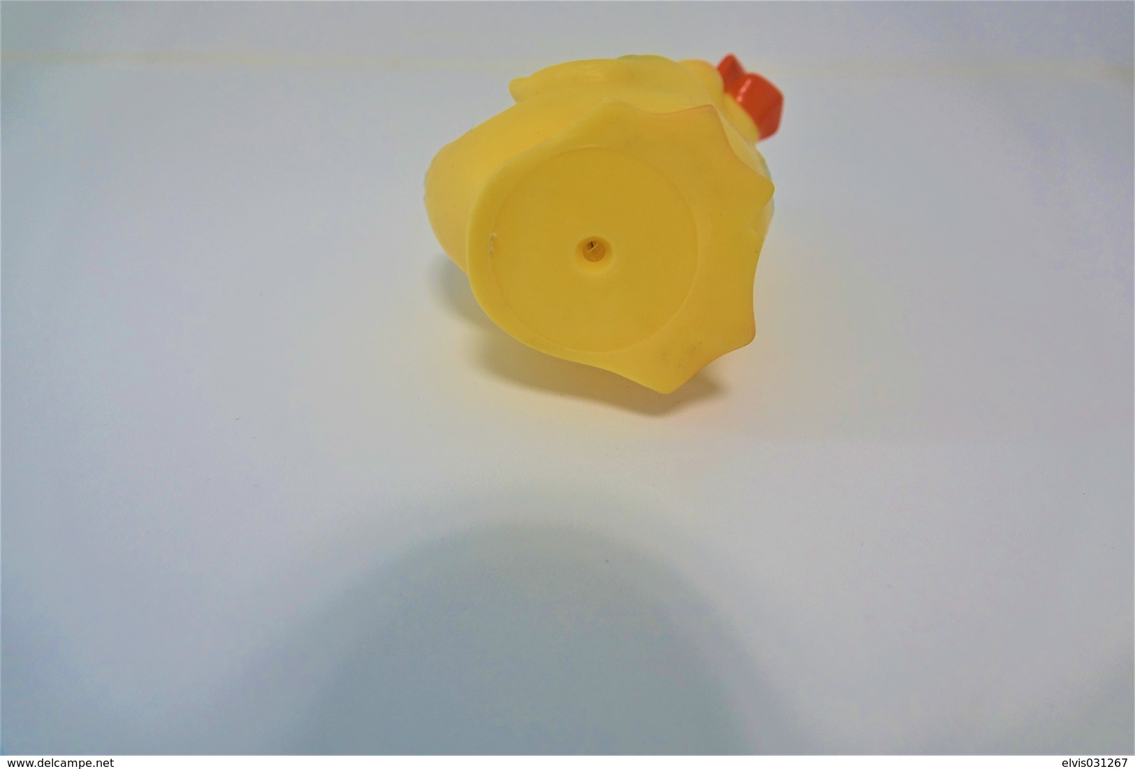 PIEPER POUET SQUEAKY: LEDRAPLASTIC DUCK CANARD EEND  - L=19  - ***  - M DEP ELEPHANT ITALY  - Rubber - Vinyl - 1960's - Schtroumpfs