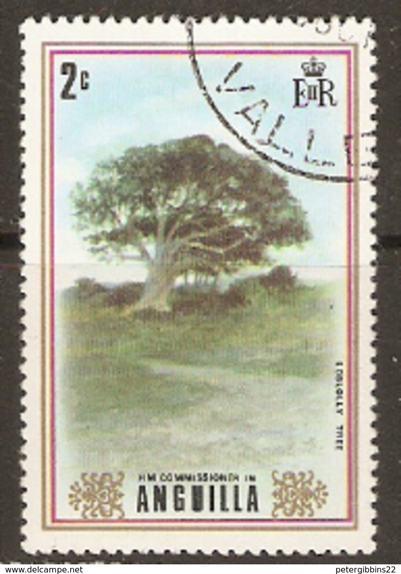 Anguilla  1972  SG  131  Loblolly Tree  Fine Used - Anguilla (1968-...)