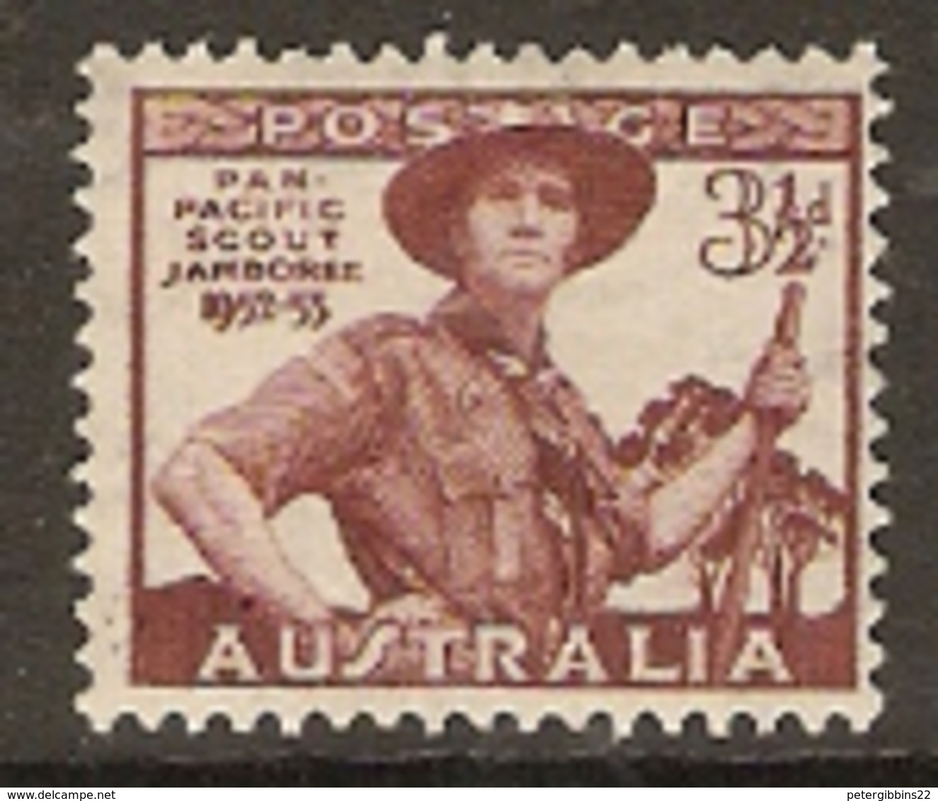 Australia 1952 SG  254  Scout Jamboree  Unmounted Mint - Nuovi