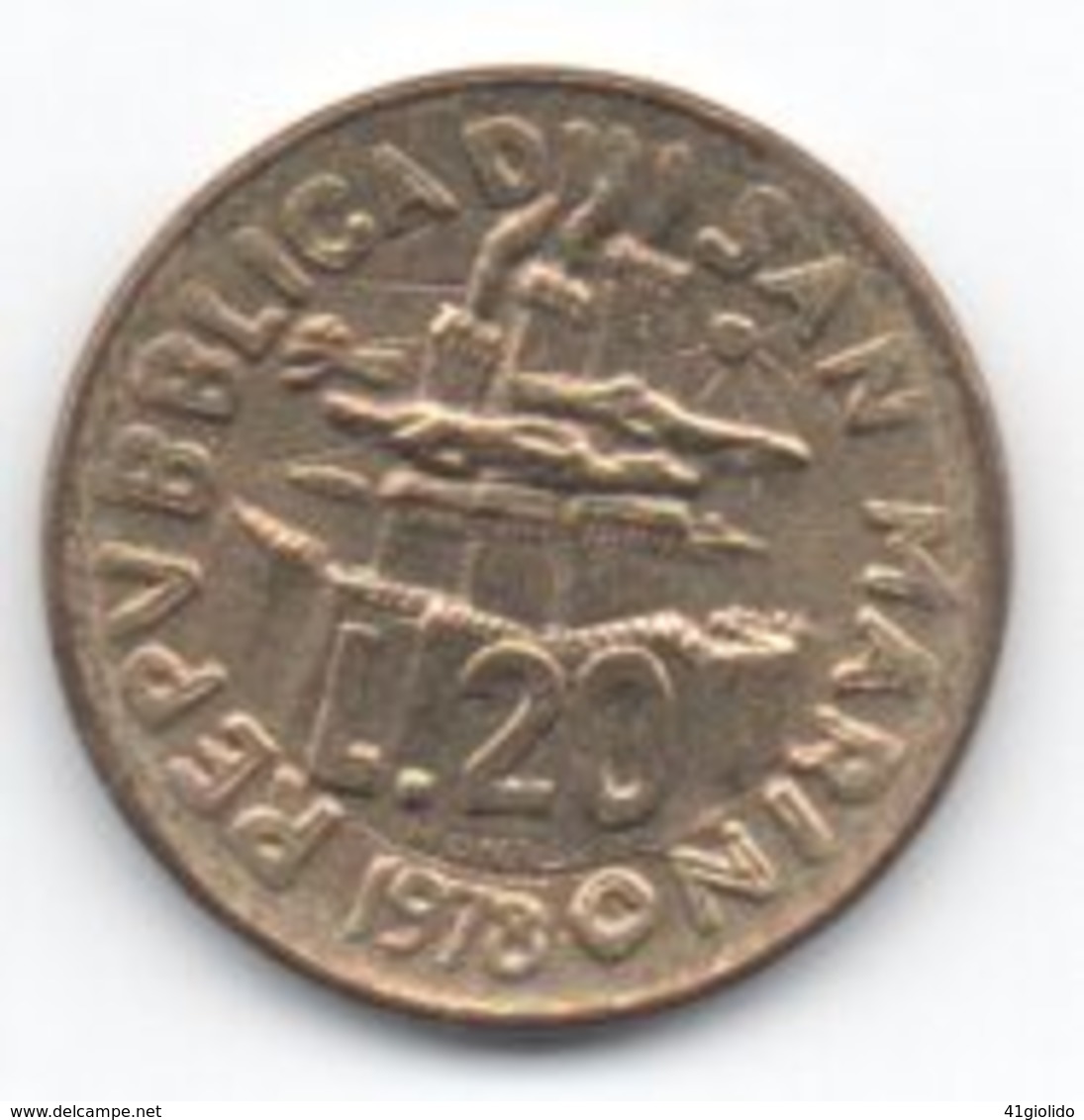 San Marino 20 Lire 1978 - Saint-Marin