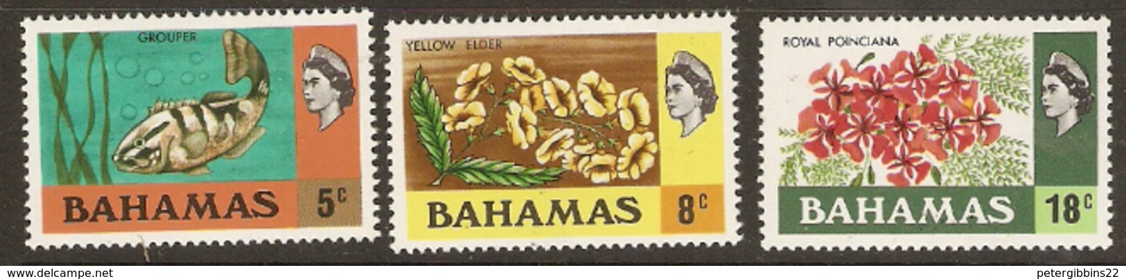 Bahamas  1971 Various Values   Unmounted Mint - Bahamas (1973-...)