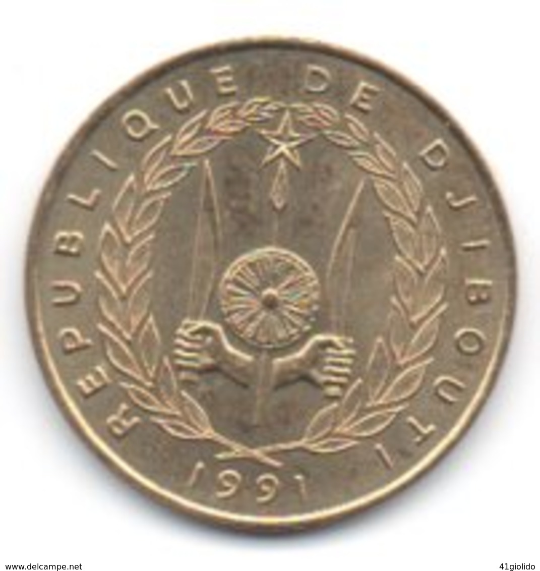 Gibuti Djibuti 20 Francs 1991 - Gibuti