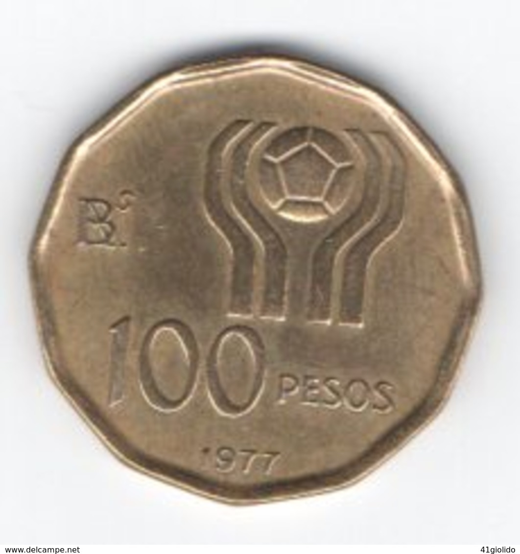 Argentina 100 Pesos 1977 Mundial - Argentina