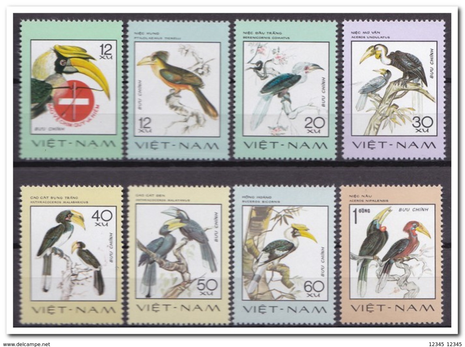 Vietnam 1977, Postfris MNH, Birds - Vietnam