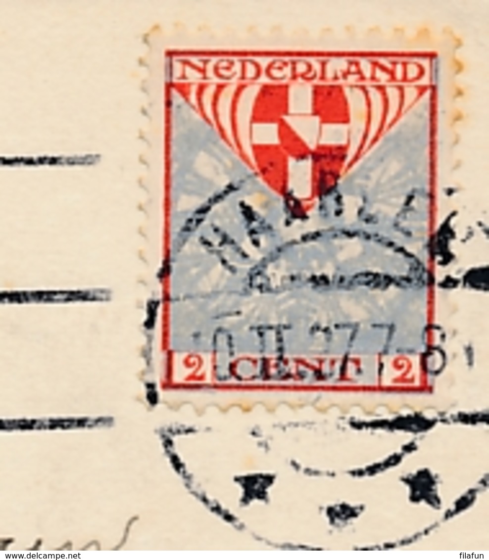 Nederland - 1927 - 2(+2) Cent Kinderzegel 1926 - Enkelfrankering Als Drukwerk Van Haarlem Naar Amersfoort - Briefe U. Dokumente