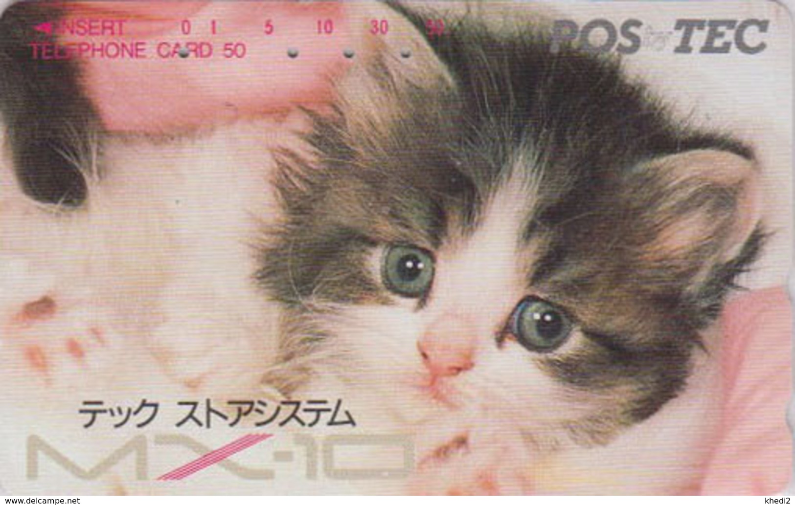Télécarte Japon / 110-125864 - ANIMAL - CHAT - CAT Japan Phonecard - KATZE - GATTO - GATO - 5011 - Katten