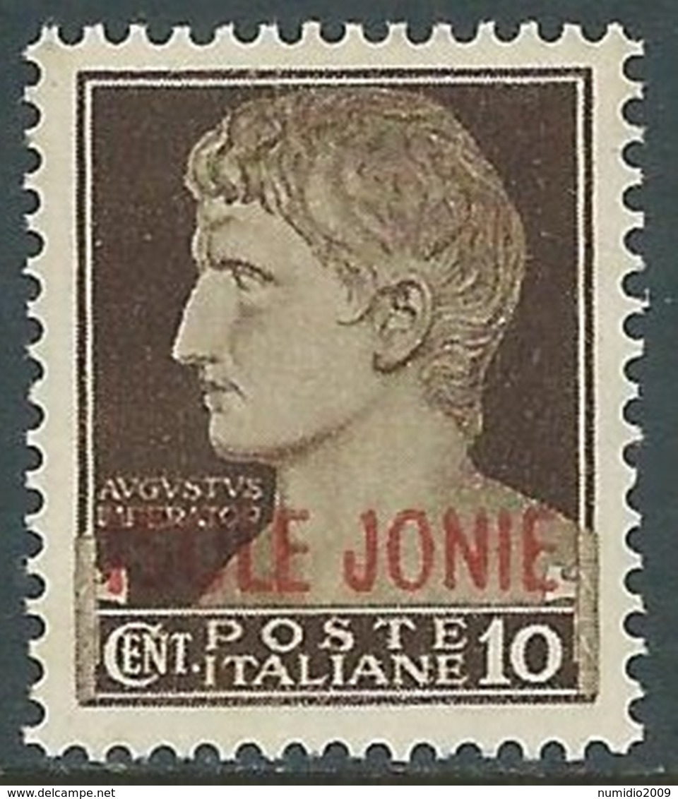 1941 ISOLE JONIE EFFIGIE 10 CENT MNH ** - RA26 - Ionische Eilanden