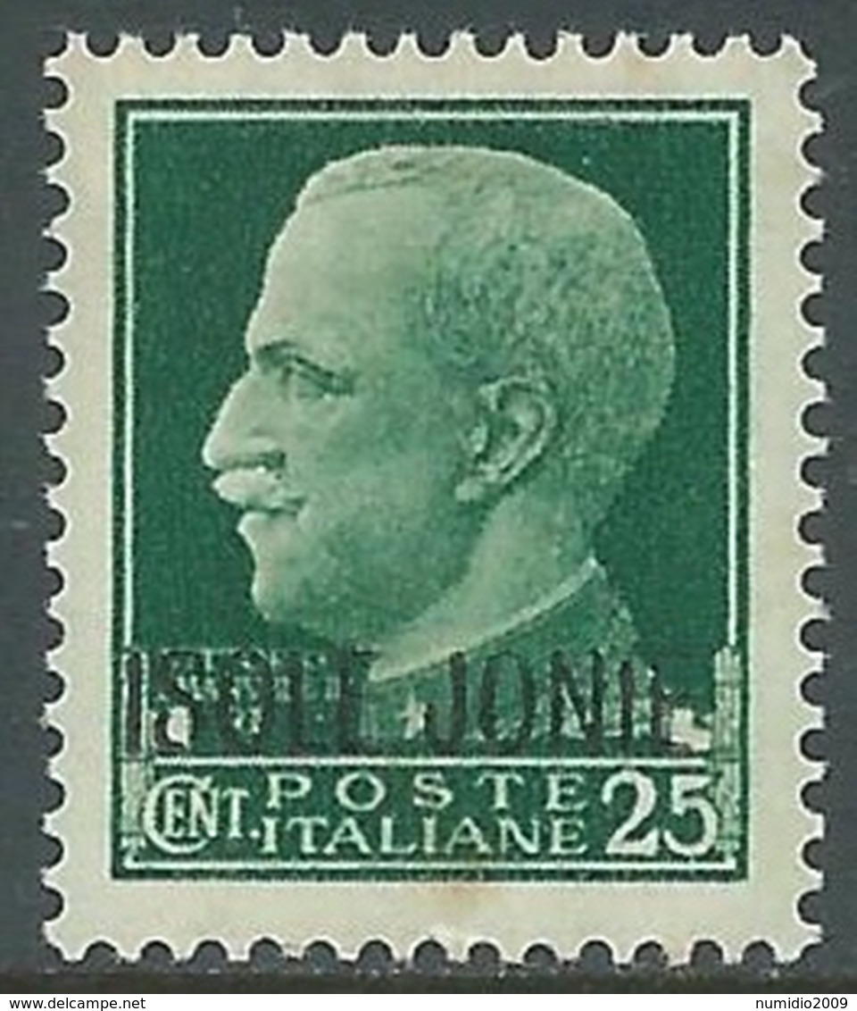 1941 ISOLE JONIE EFFIGIE 25 CENT MNH ** - RA26 - Îles Ioniennes