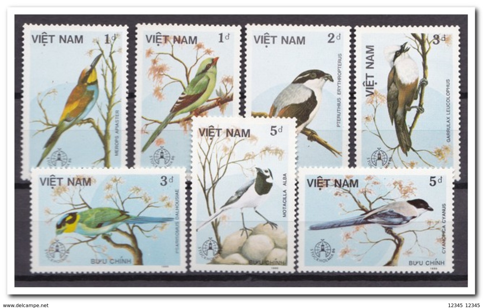 Vietnam 1986, Postfris MNH, Birds - Vietnam