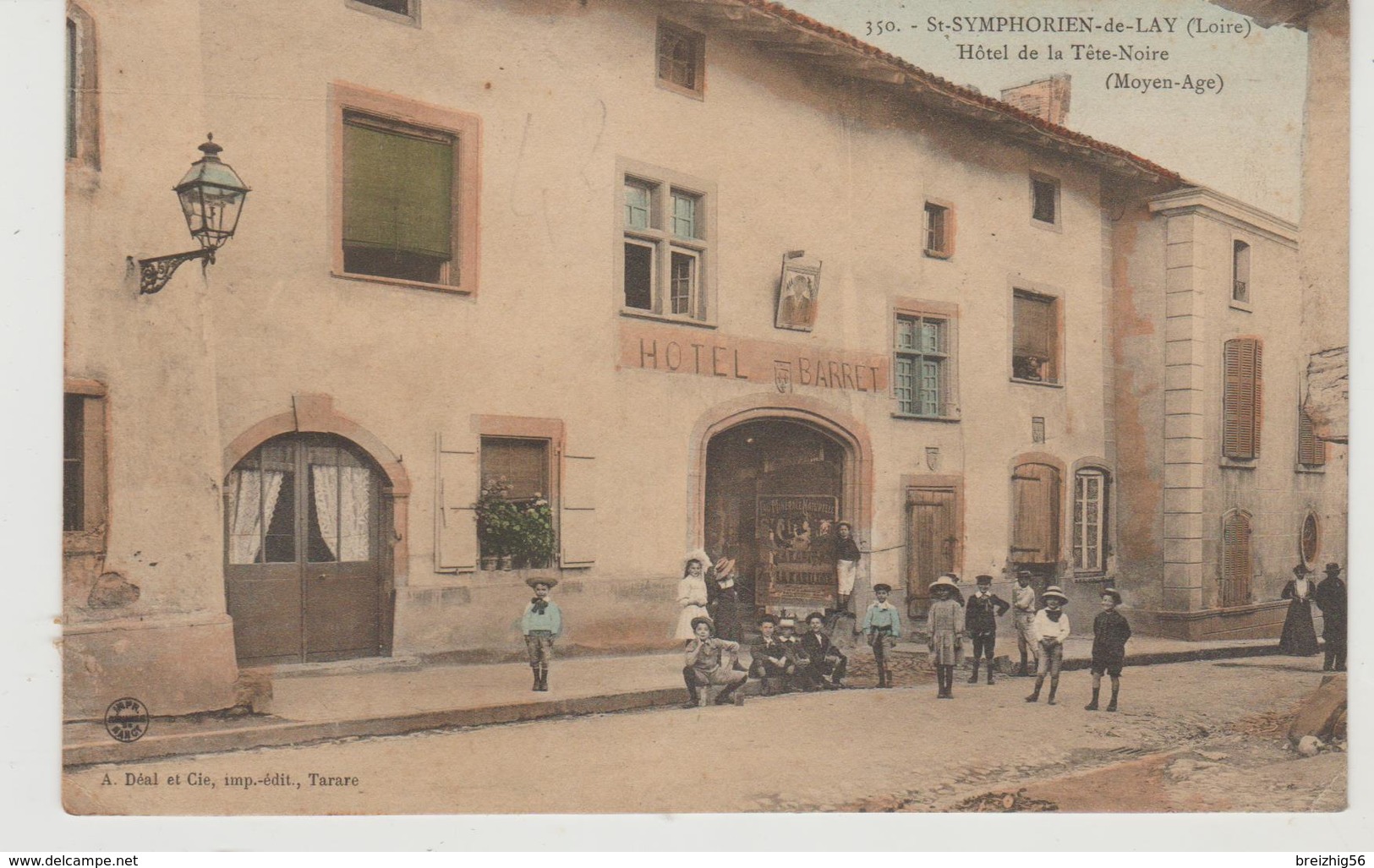 Loire SAINT SYMPHORIEN DE LAY Hôtel De La Tête Noire - Autres & Non Classés