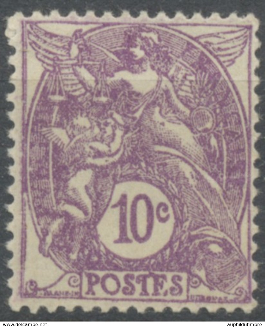 Type Blanc. 10c. Violet (II) Y233 - Nuevos