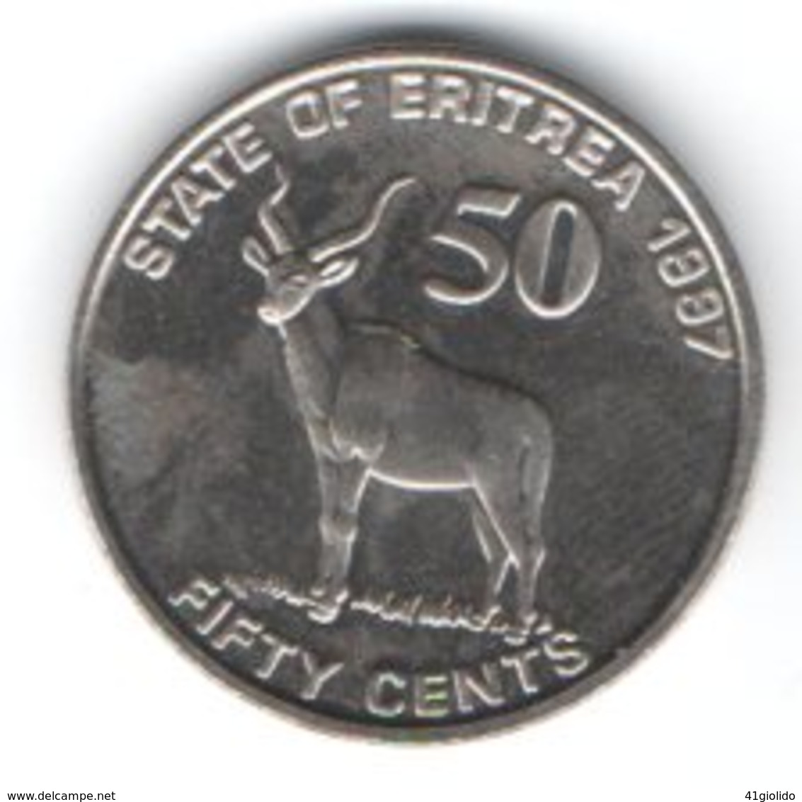 Eritrea 50 Centa 1991 - Eritrea