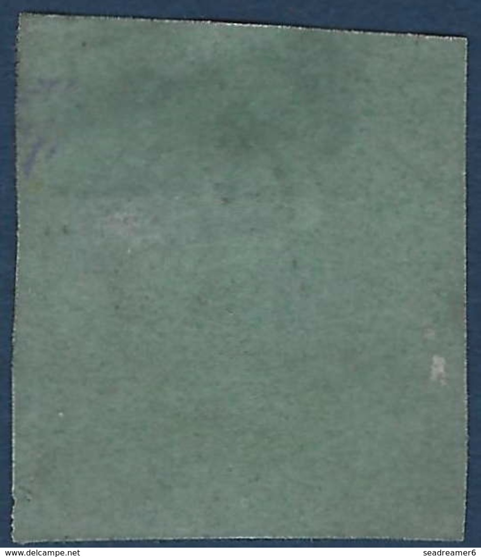 Espagne Isabel II N°63 1 Real Brun Sur Vert Oblitéré Dateur TTB - Used Stamps