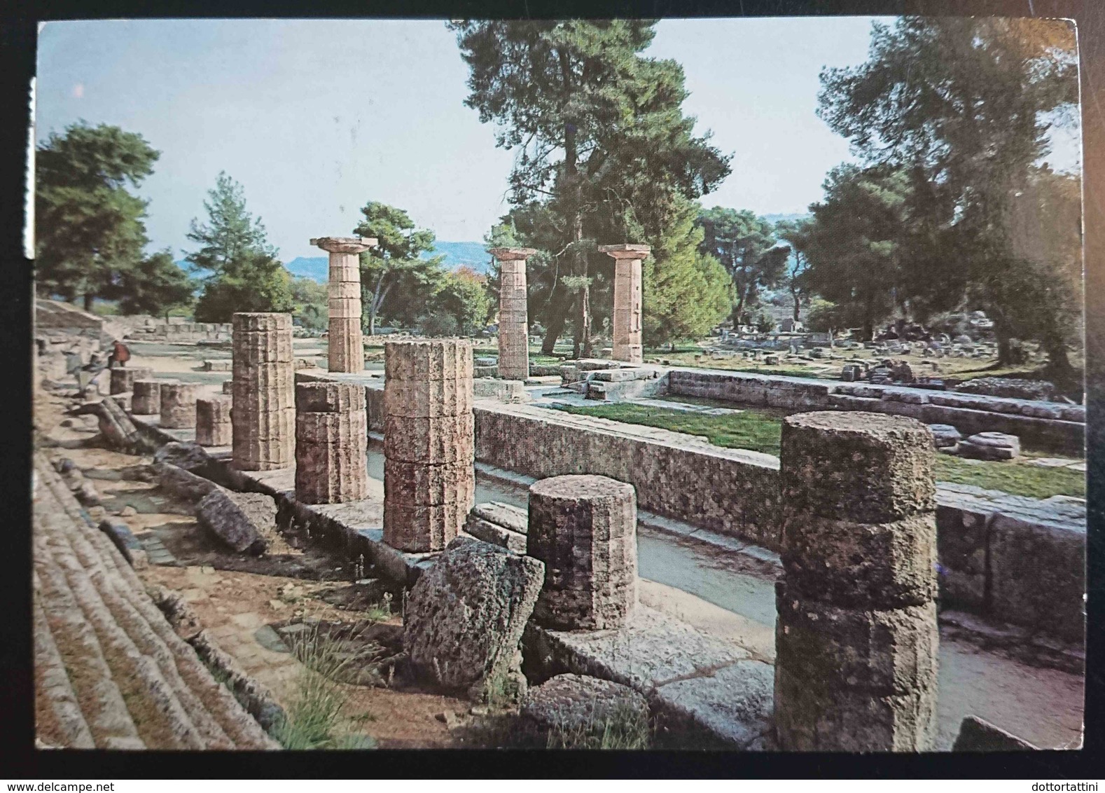 ANCIENT OLYMPIA - Greece - Temple Of Hera -  Vg - Grecia