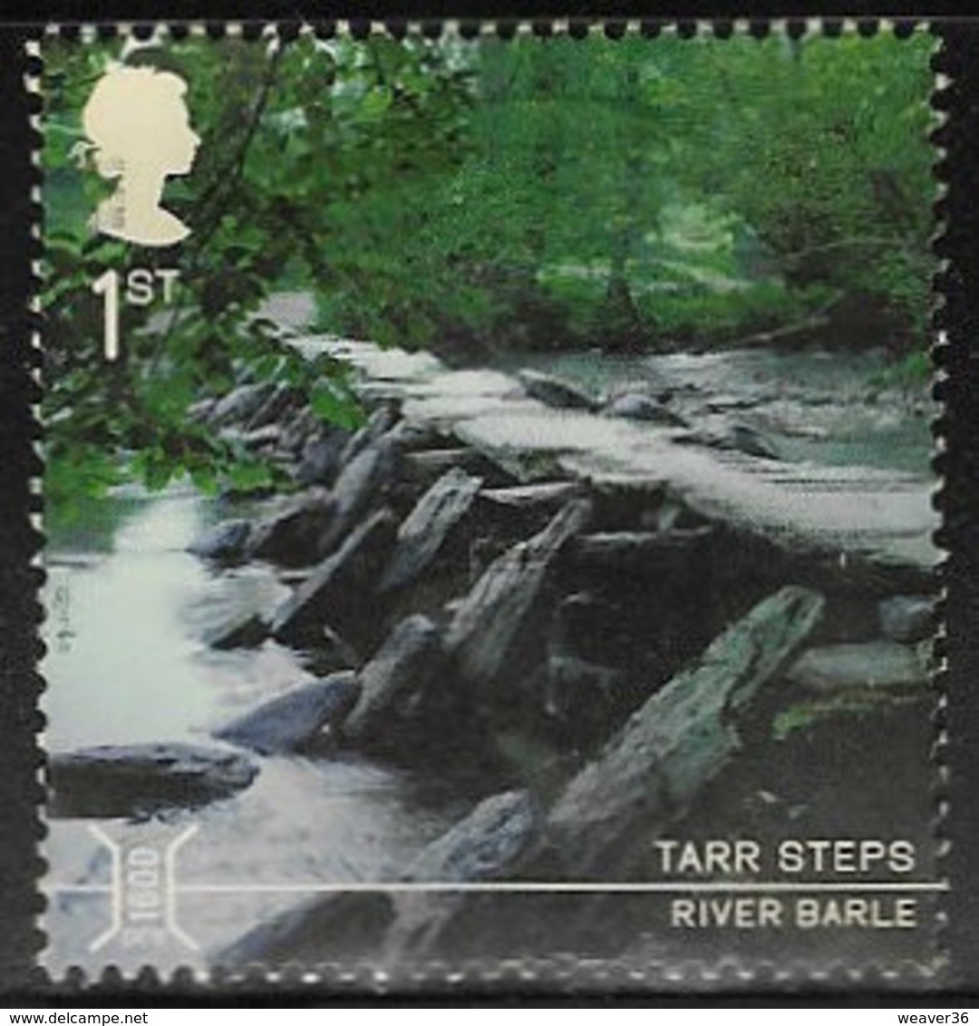 GB 2015 Bridges 1st Tarr Steps Good/fine Used [21/25743/ND] - Usados