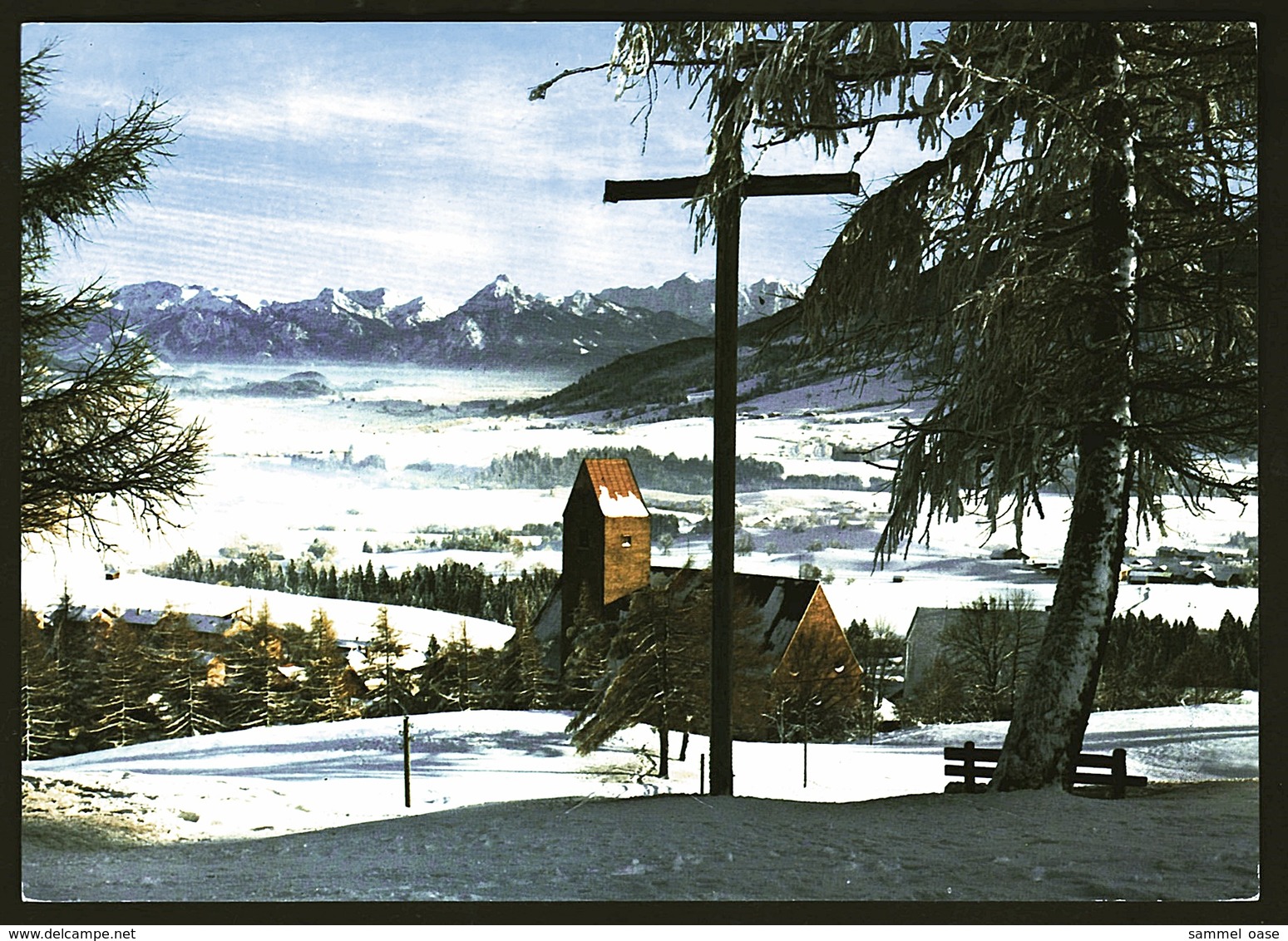 Mittelberg / Allgäu / Bayern  -  Im Winter  -  Ansichtskarte Ca.1972    (11519) - Mittelberg