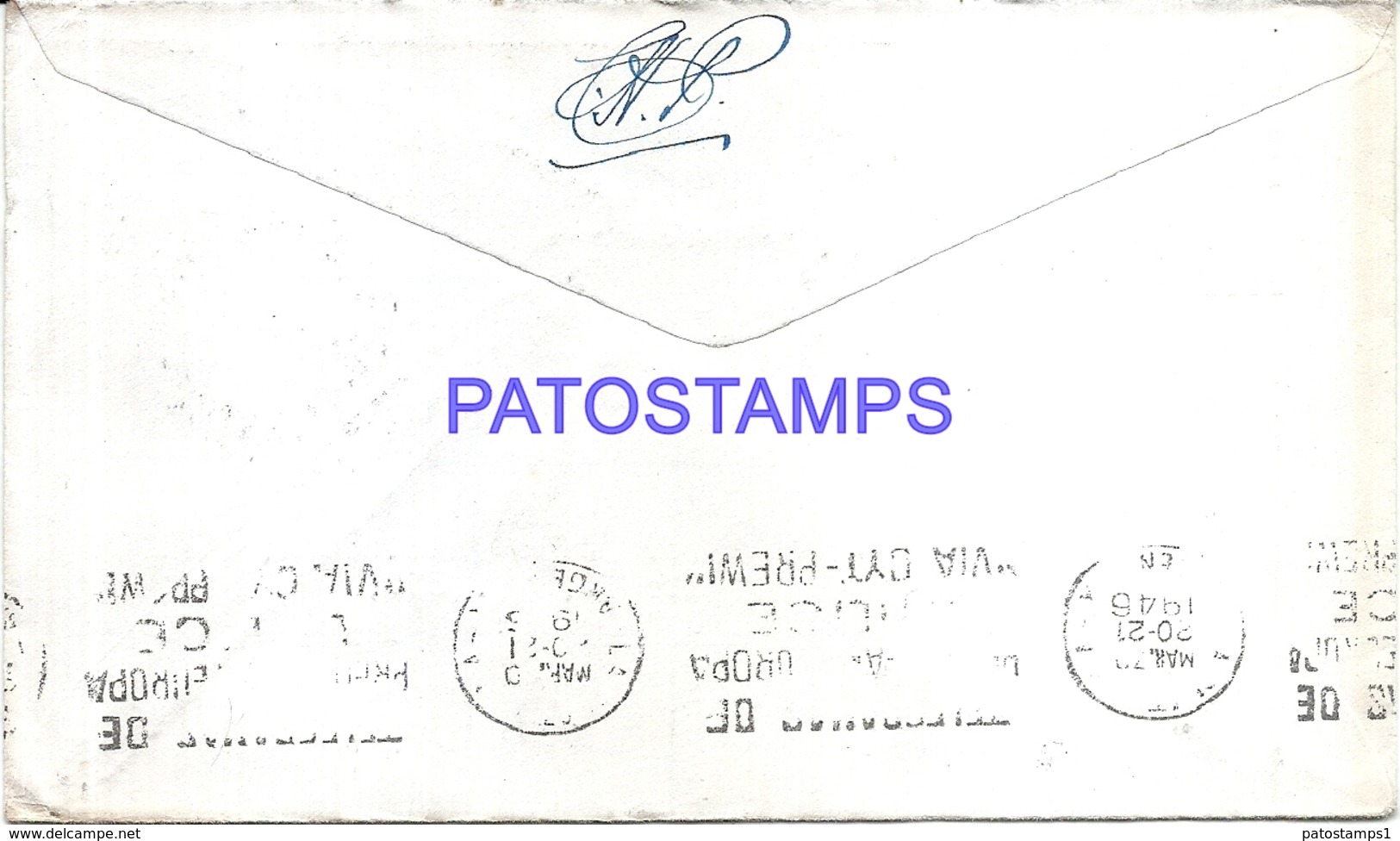 117523 ARGENTINA ANTARTIDA ANTARCTICA ISLAS ORCADAS COVER YEAR 1946 CIRCULATED TO BUENOS AIRES NO POSTCARD - Autres & Non Classés