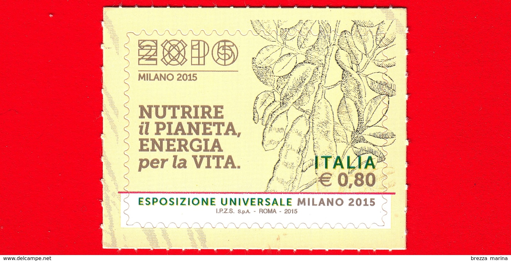 Nuovo - MNH - ITALIA - 2015 - Expo Milano 2015 - Xilografia Tratta Dal Testo "Della Agricoltura - 0,80 - 2011-20:  Nuovi