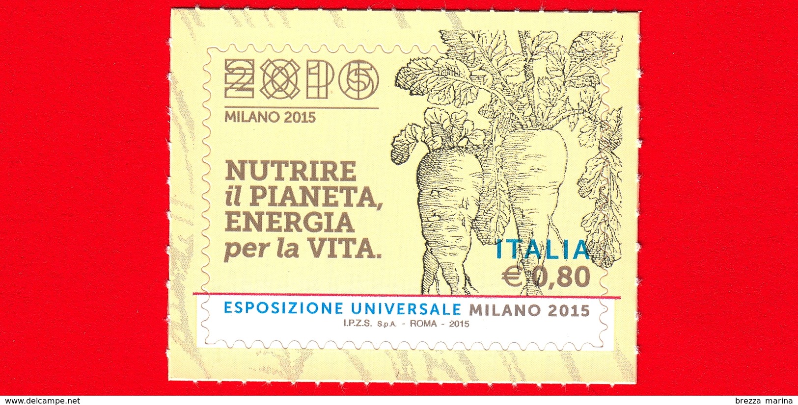 Nuovo - MNH - ITALIA - 2015 - Expo Milano 2015 - Xilografia Tratta Dal Testo "Della Agricoltura - 0,80 - 2011-20:  Nuovi