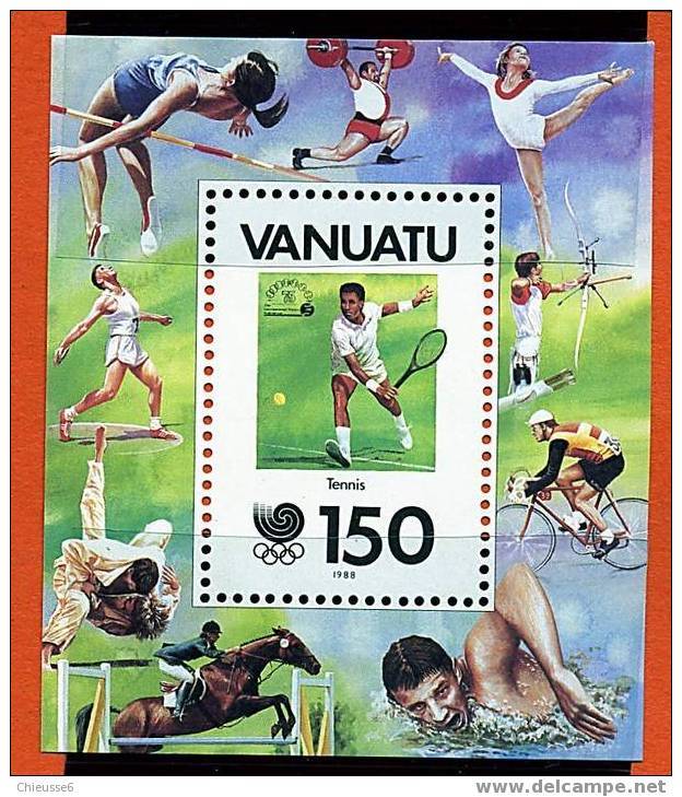 Vanuatu ** Bloc N° 11 - J.O. D'été à Séoul - Vanuatu (1980-...)