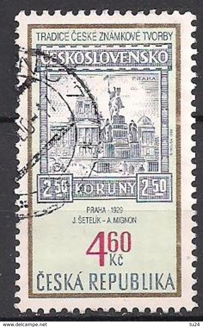 Tschechien  (1999)  Mi.Nr.  203  Gest. / Used  (6fc18) - Gebruikt