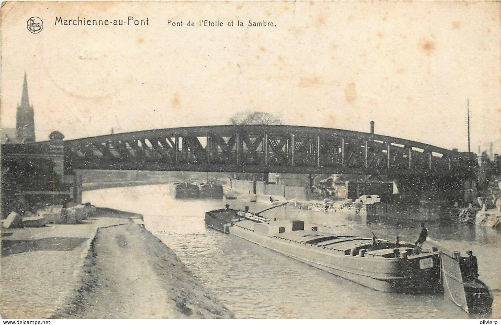 Belgique - Charleroi - Marchienne-au-Pont - Pont De L' Etoile Et La Sambre - Charleroi