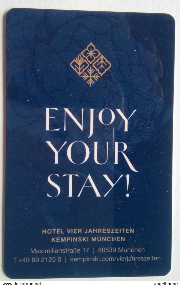 Kempinski Munich - Hotelsleutels (kaarten)
