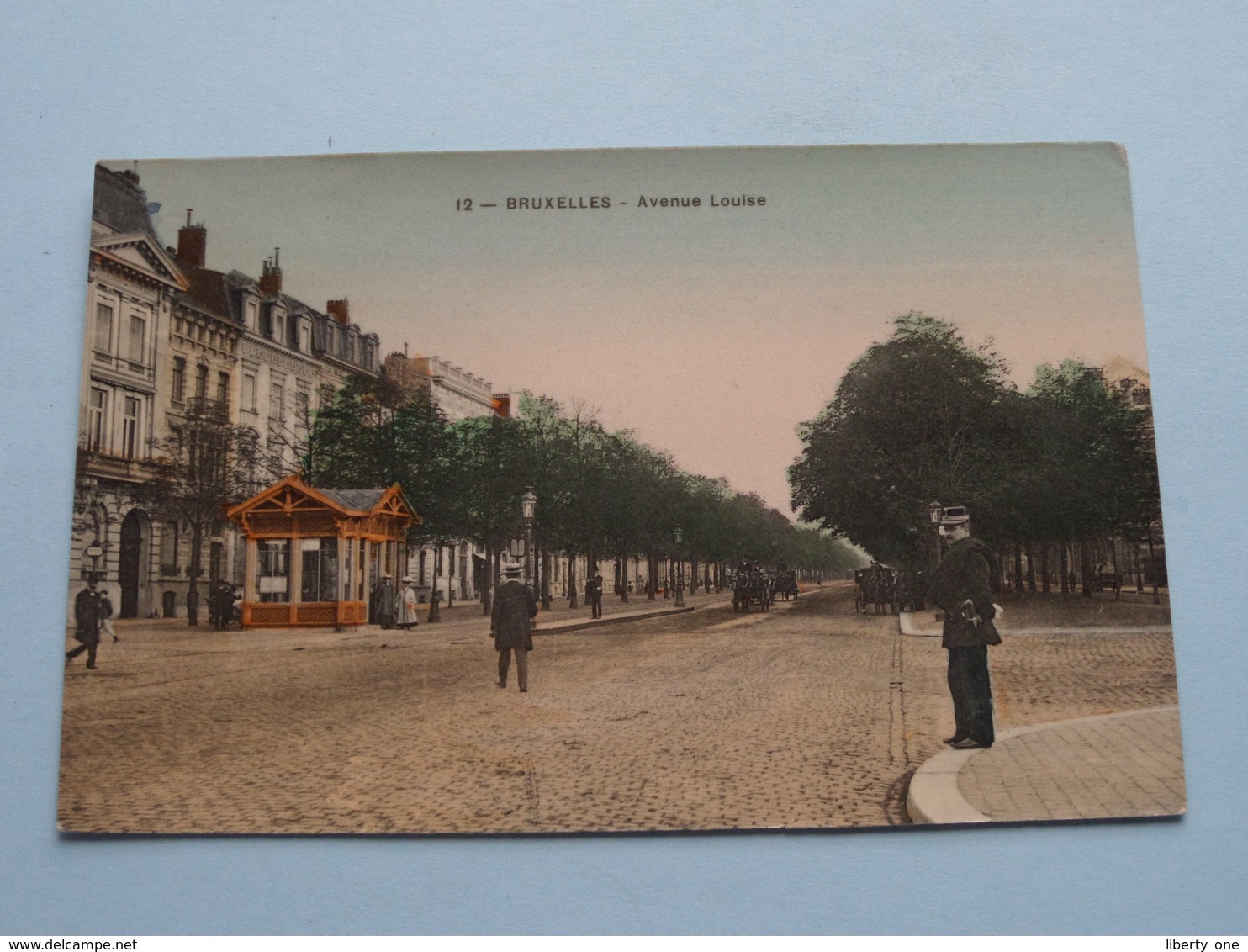 Avenue LOUISE ( 12 - Grand Bazar Anspach )  Anno 1912 ( Voir / Zie Photo ) ! - Lanen, Boulevards