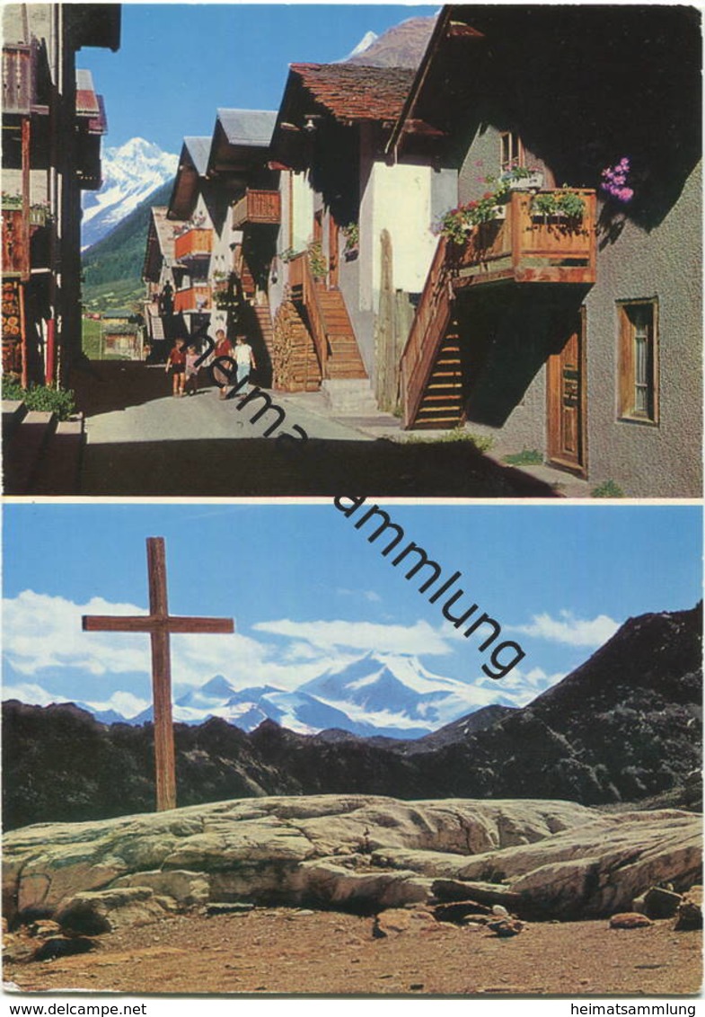 Wiler - Lötschental - Lötschenplatz - AK Grossformat - Verlag Klopfenstein Adelboden Gel. 1969 - Wiler