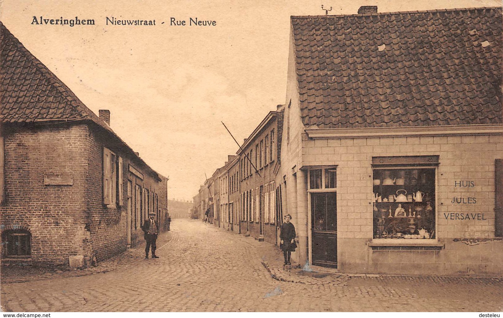 Rue Neuve - Nieuwstraat  - Alveringem - Alveringem