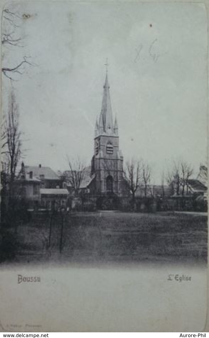 Boussu L'Eglise (Coins Abîmés) - Boussu