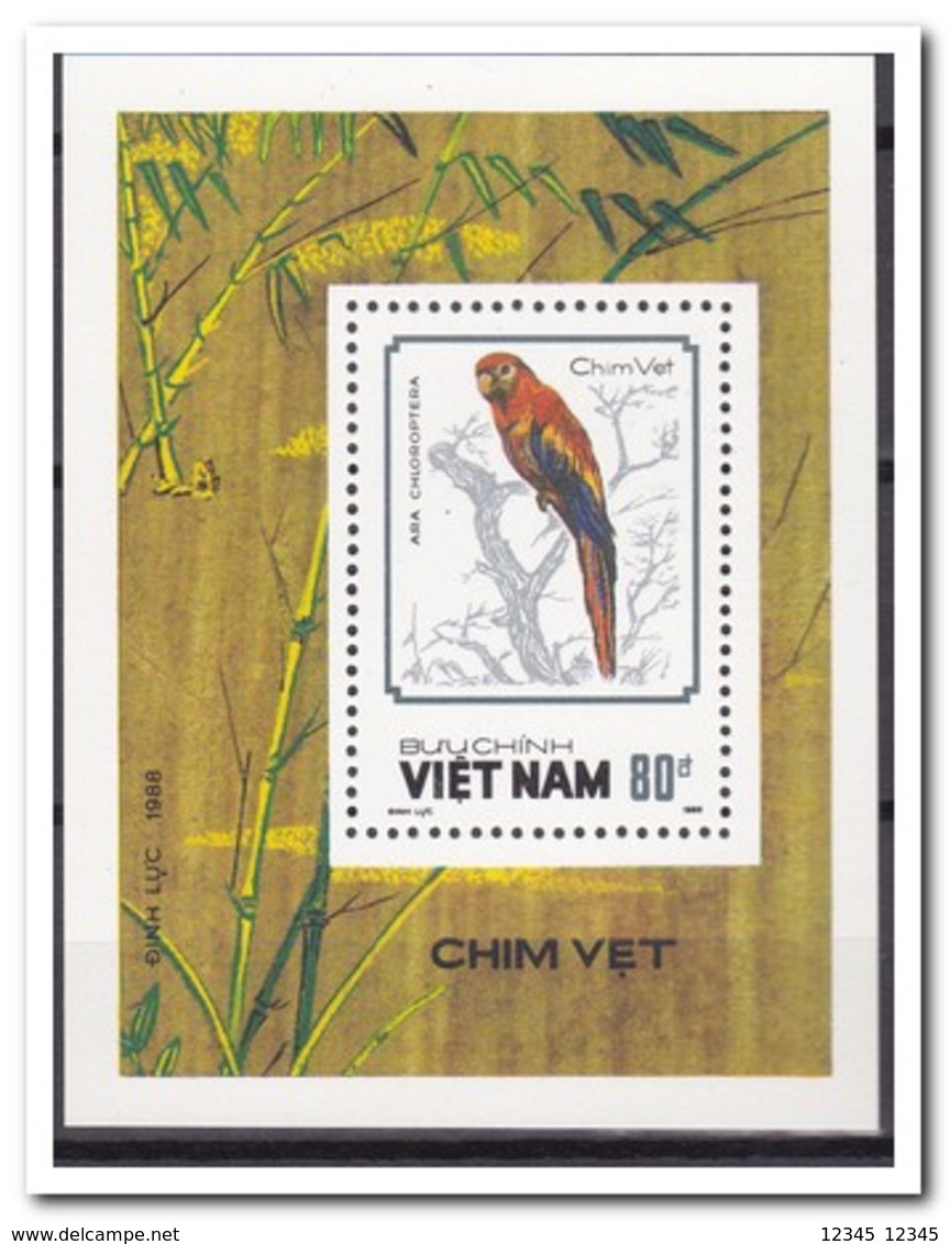 Vietnam 1988, Postfris MNH, Birds - Vietnam