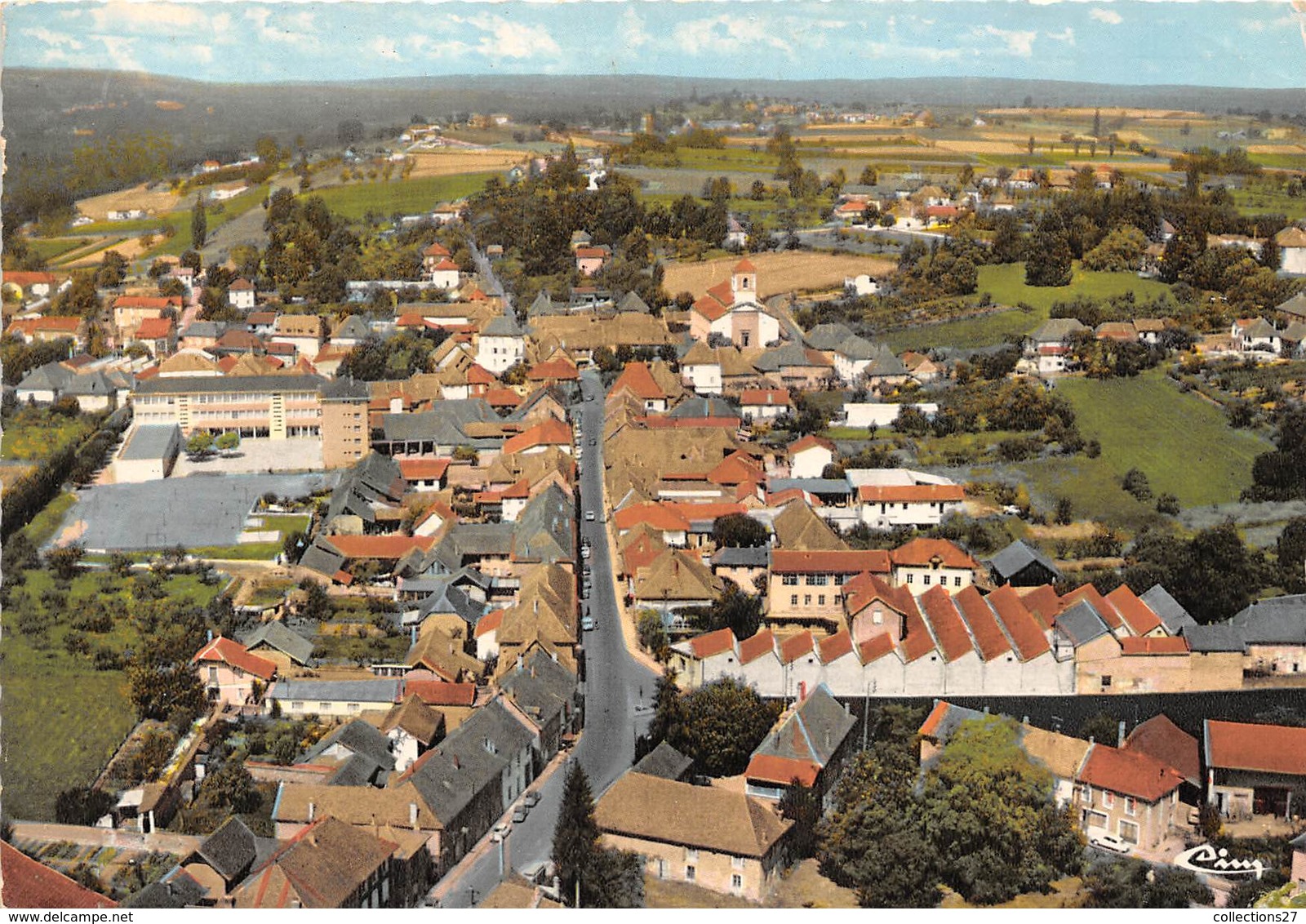 38-LES-AVENIERES-  VUE GENERALE AERIENNE - Les Avenières