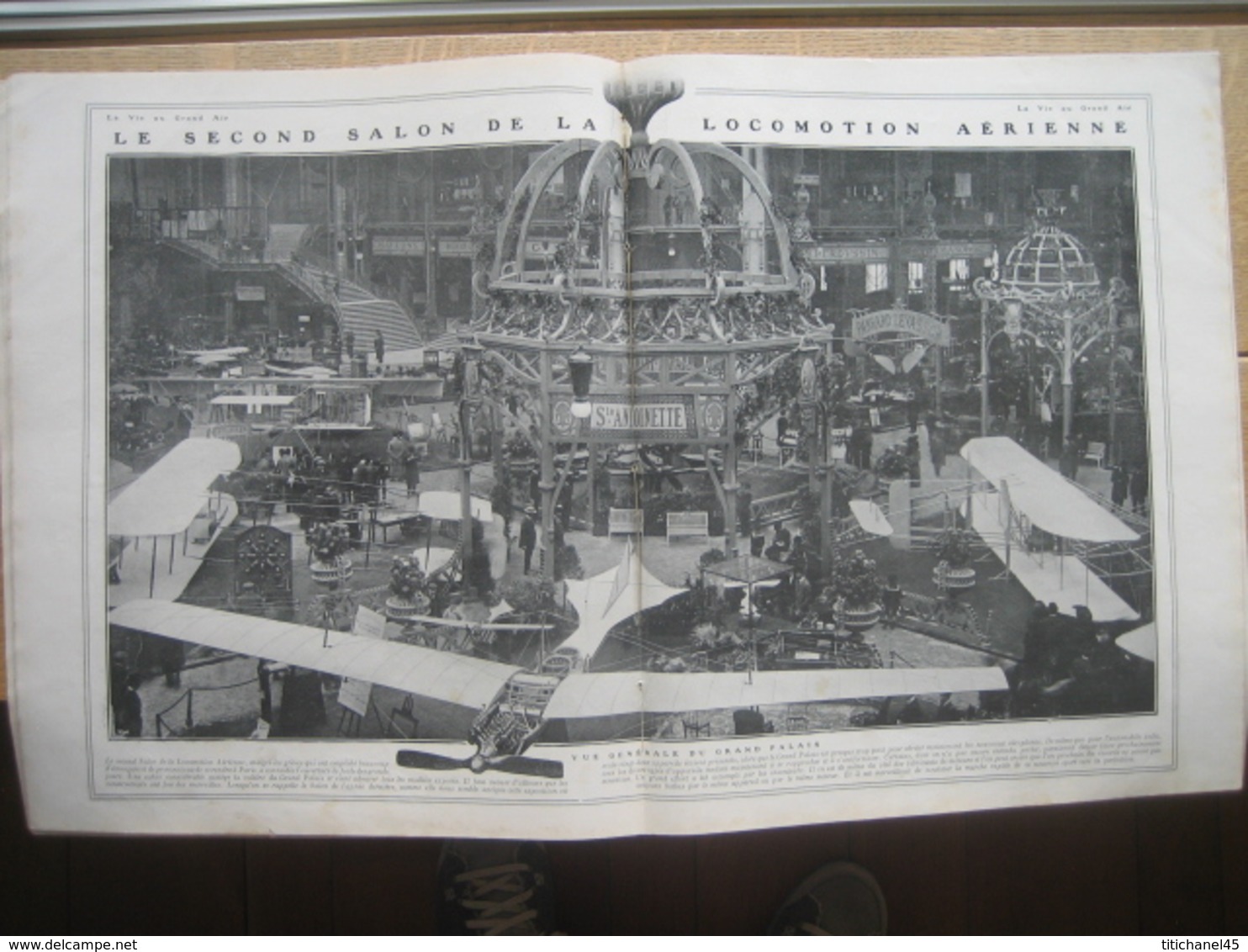 1910 N° EXCEPTIONNEL DU SALON DE LA LOCOMOTION AERIENNE : Nombreux Aéroplanes Représentés/WYNMALEN/BOXE:JOHNSON-T.BURNS - 1900 - 1949