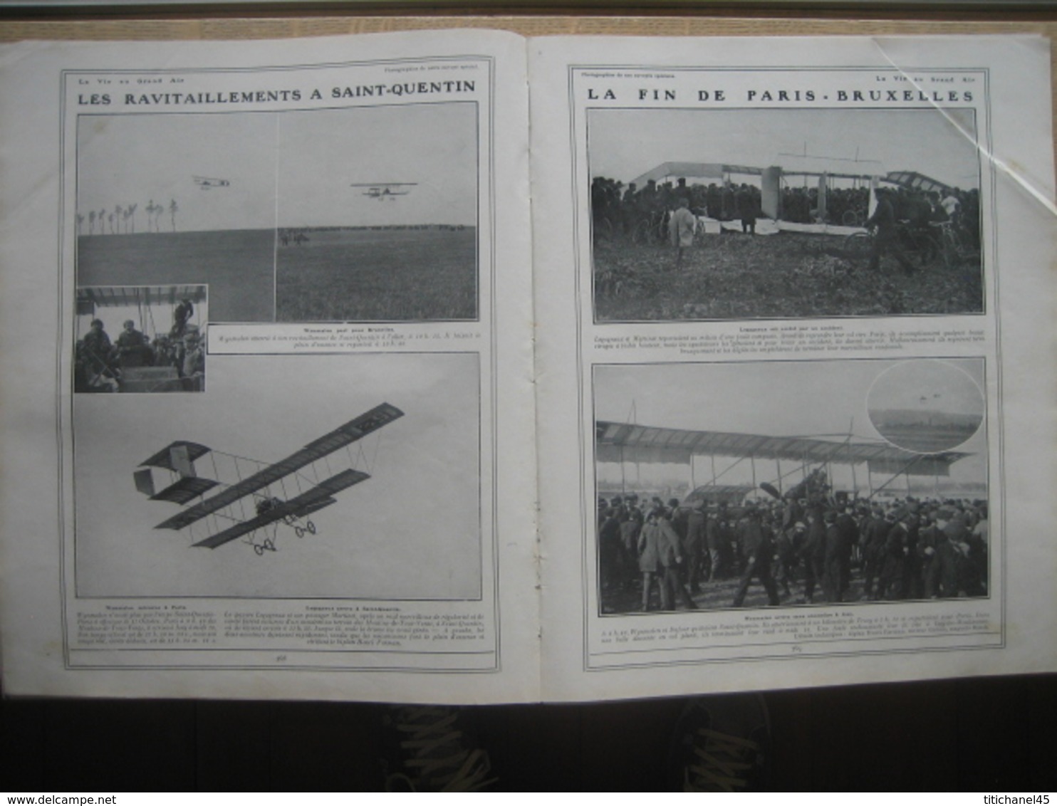 1910 N° EXCEPTIONNEL DU SALON DE LA LOCOMOTION AERIENNE : nombreux aéroplanes représentés/WYNMALEN/BOXE:JOHNSON-T.BURNS