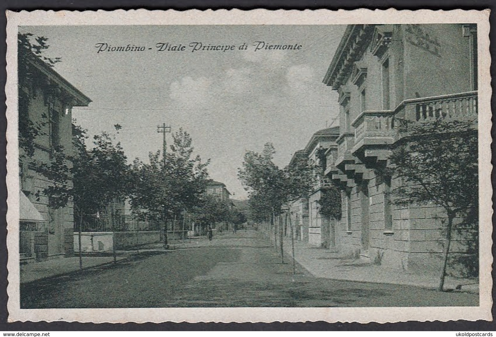 Italia  -  PIOMBINO, Viale Principe Di Piemonte - Livorno