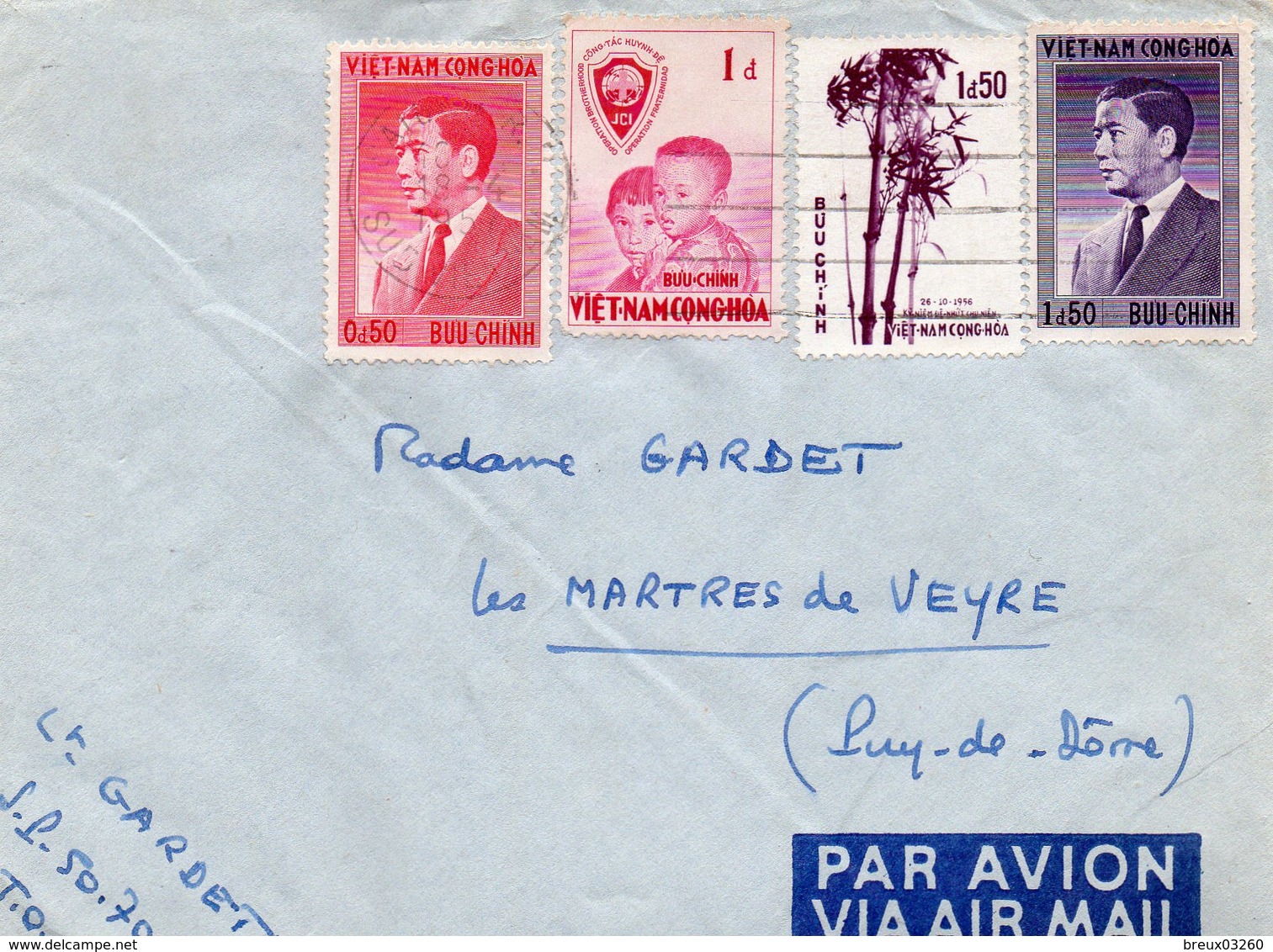 L- VIET-NAM- ( T.O.E ) - Lettres & Documents