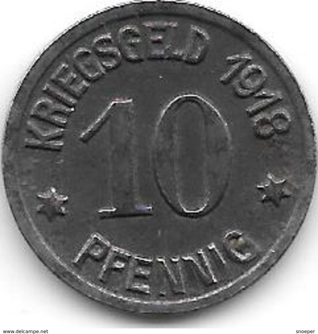 Notgeld Coblenz 10 Pfennig 1918 Fe  2512.1 - Altri & Non Classificati