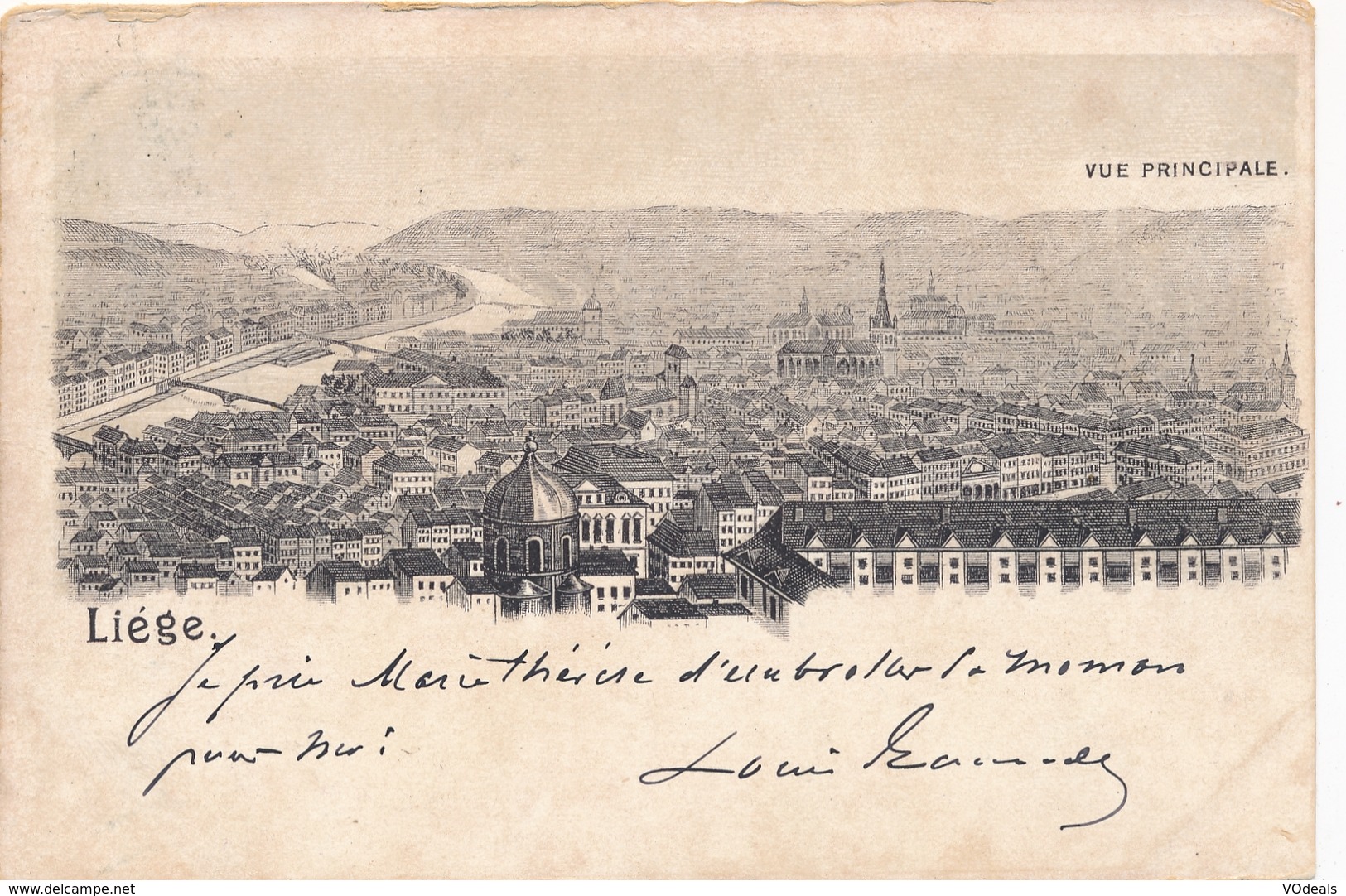 CPA - Belgique - Liège - Vue Principale - Liege