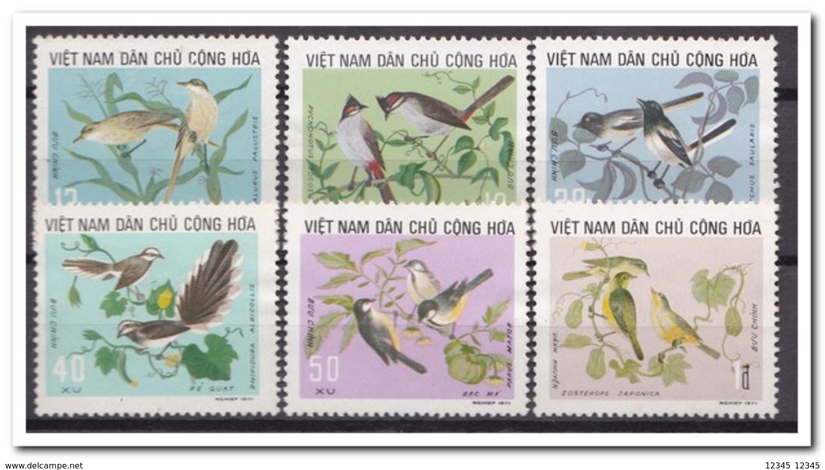 Vietnam 1973, Postfris MNH, Birds - Vietnam