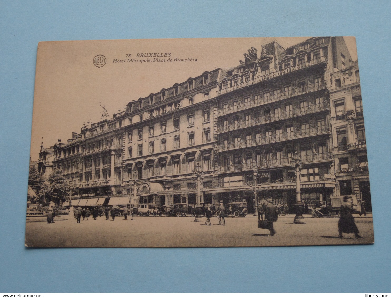 Hôtel Métropole, Place De Brouckère ( Albert ) Anno 19?? ( Voir / Zie Photo ) ! - Cafés, Hôtels, Restaurants