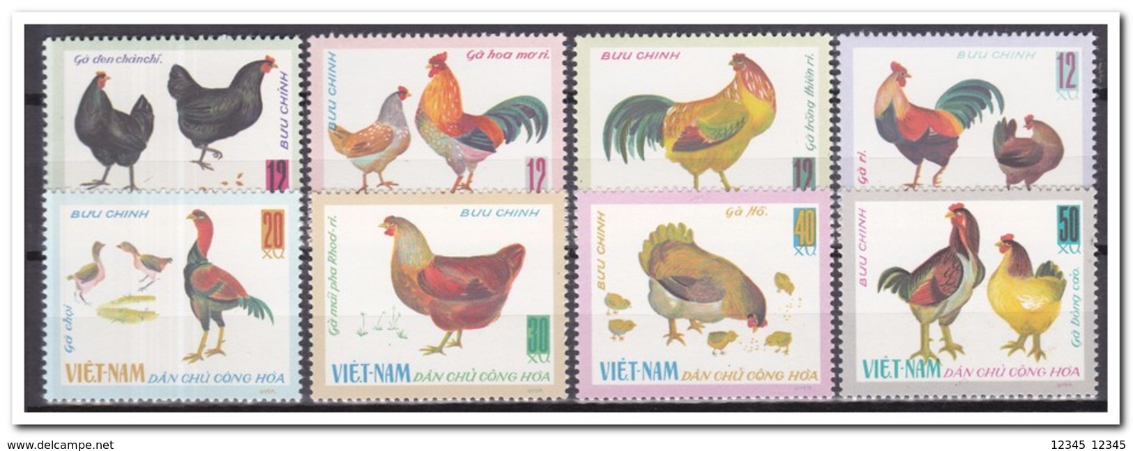 Vietnam 1968, Postfris MNH, Birds - Vietnam