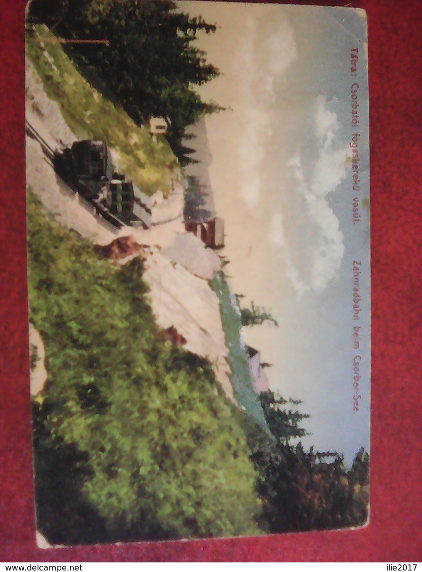 Unused Postcard From Czech Republic, , Tatra, Zahnradbahn Beim Csorber See - Czech Republic