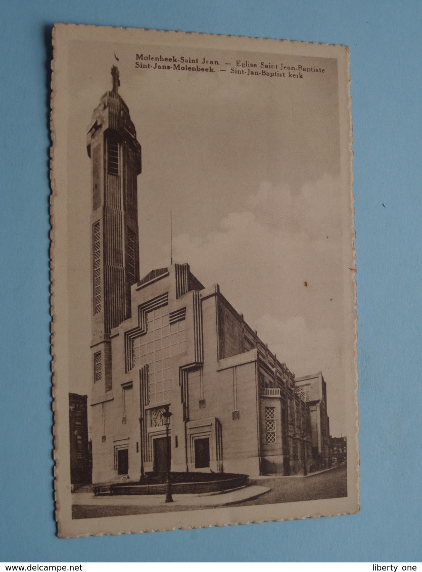 Eglise Saint Jean-Baptiste Kerk ( Novelty ) Anno 19?? ( Voir / Zie Photo ) ! - Molenbeek-St-Jean - St-Jans-Molenbeek